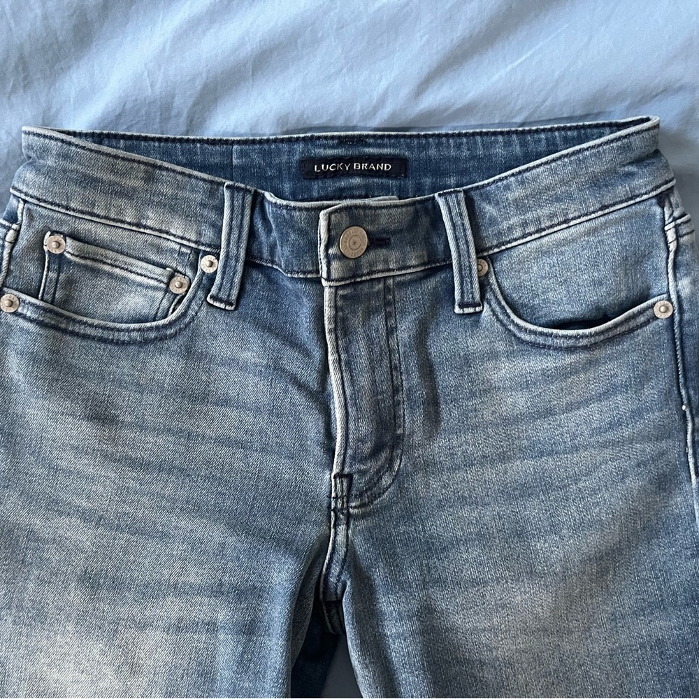 Lucky Brand Women's High Rise Light Blue Jeans